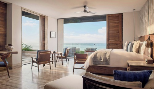 Habitación, 1 cama de matrimonio grande, no fumadores, vistas al mar