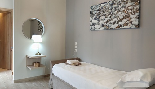 Habitación superior, vistas al jardín