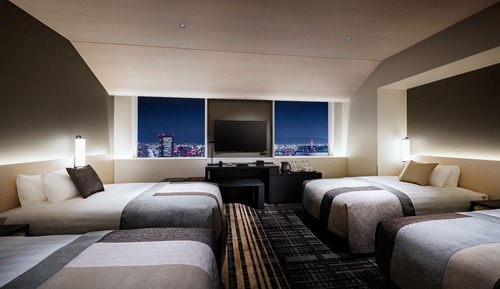 Habitación cuádruple, no fumadores (30th- High Floor)
