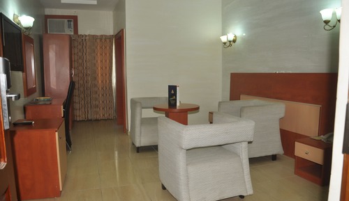 Habitación ejecutiva, 1 cama de matrimonio grande, vistas a la ciudad
