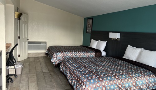 Habitación Deluxe, 2 camas de matrimonio, no fumadores, frigorífico y microondas