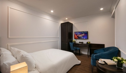 Habitación superior con 1 cama doble o 2 individuales