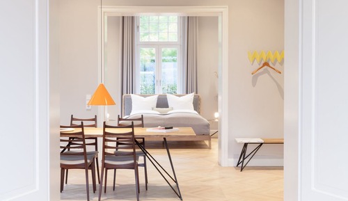 Apartamento Deluxe, 1 cama de matrimonio grande con sofá cama, vistas al mar