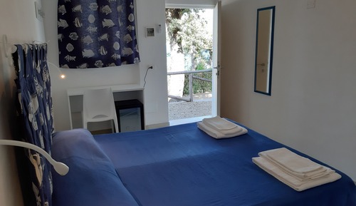 Habitación con 1 cama doble o 2 individuales, vistas al mar