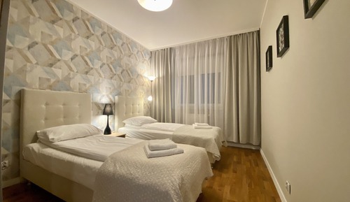 Apartamento Confort, varias camas, vistas al patio