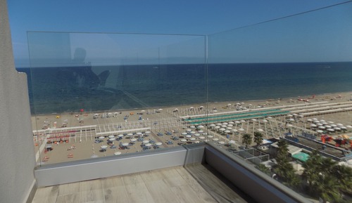 Habitación individual, vistas al mar