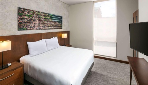 Suite, 1 cama de matrimonio grande con sofá cama, accesible para personas con discapacidad (Shower)