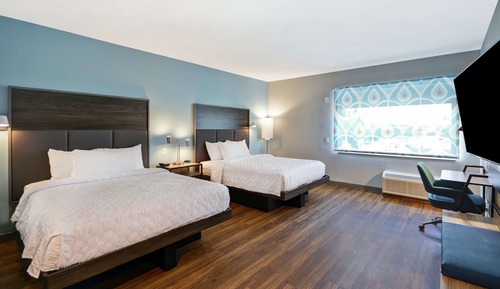 Habitación, 2 camas de matrimonio