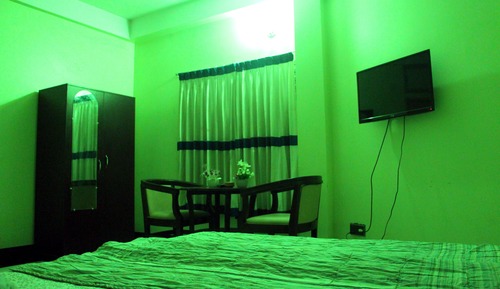Habitación Deluxe doble, 1 habitación, fumadores, vistas al jardín