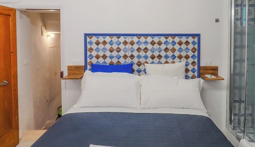 Habitación básica doble, 1 cama de matrimonio, no fumadores, vistas al mar