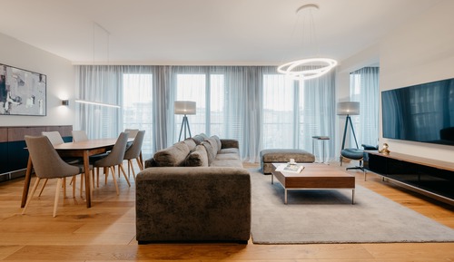 Suite presidencial, 2 habitaciones, vistas al río