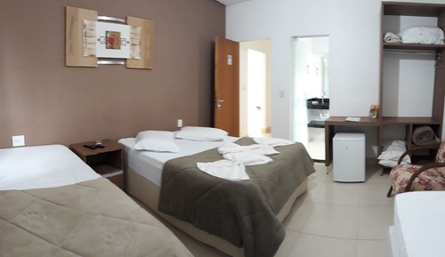 Habitación cuádruple familiar, varias camas