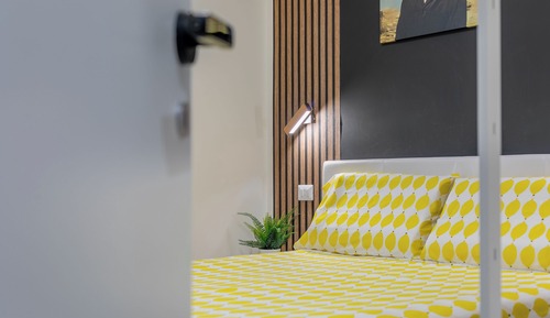Habitación de diseño doble, 1 cama doble, no fumadores, baño privado
