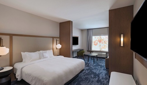 Suite, 1 cama de matrimonio grande con sofá cama