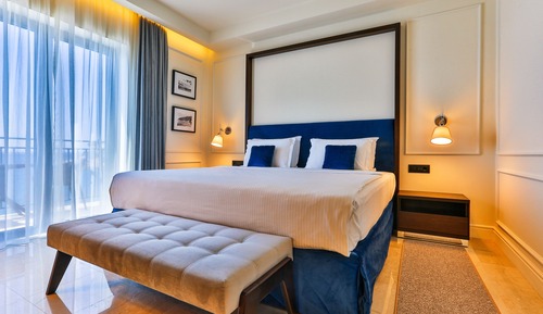 Habitación Premium con 1 cama doble o 2 individuales, vistas al mar