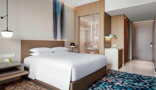 Habitación ejecutiva, 1 cama de matrimonio grande, vistas a la ciudad, planta ejecutiva