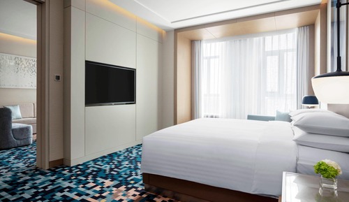 Suite ejecutiva, 1 cama de matrimonio grande, vistas a la ciudad, planta ejecutiva
