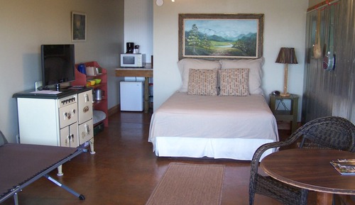 Habitación familiar, 1 cama de matrimonio, vistas al lago