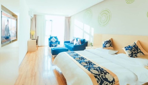 Habitación superior, 1 cama de matrimonio grande