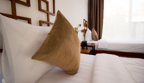 Habitación superior, vistas al jardín