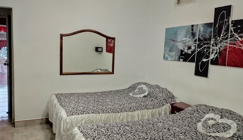 2 double beds. Room #1. Gina and Francis Hostal