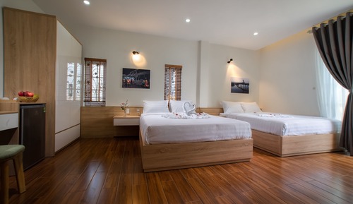 Habitación Grand doble, varias camas