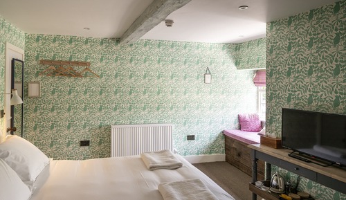 Habitación doble, 1 cama de matrimonio grande, bañera