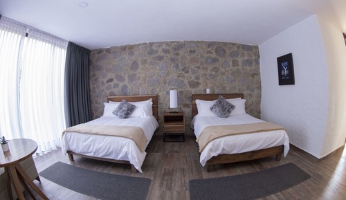 Habitación cuádruple estándar, vistas al jardín