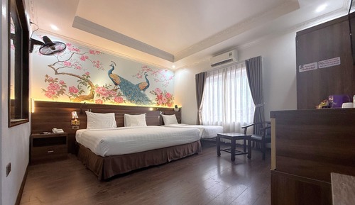 Habitación familiar, balcón