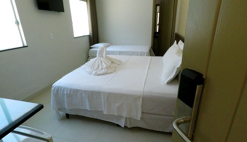 Habitación con 1 cama doble o 2 individuales