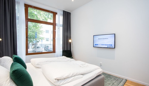 Estudio, 1 cama de matrimonio