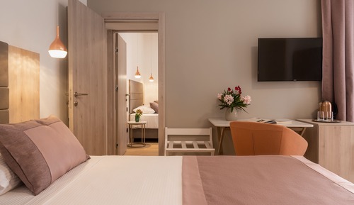 Habitación Confort doble, 1 cama de matrimonio, no fumadores, vistas al patio