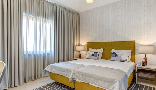 Apartamento, 2 habitaciones, no fumadores, vistas al jardín