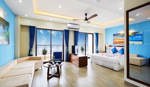 Suite, vistas al mar
