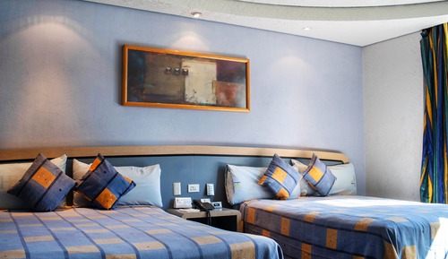 Habitación doble, 2 camas de matrimonio