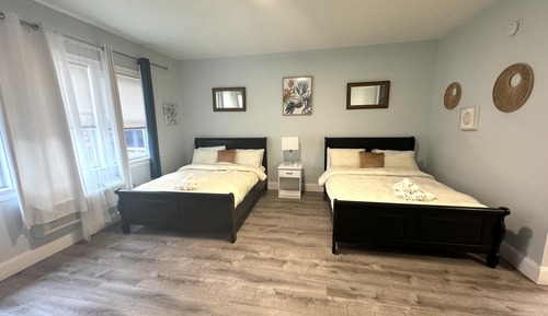 Habitación Confort, 2 camas de matrimonio, no fumadores, frigorífico y microondas
