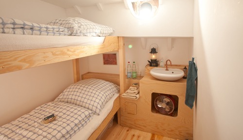 Habitación con 2 camas individuales, varias camas (Kajüte 2 - incl. Cleaning Fee 15 EUR)