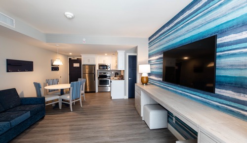 Suite, 2 habitaciones, vistas a la bahía, en esquina