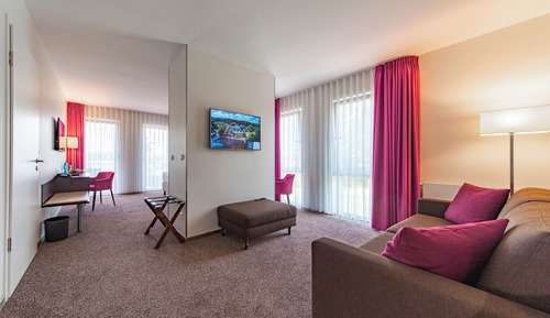 Suite junior, balcón, vistas al lago
