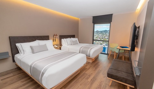 Habitación estándar doble, 2 camas dobles