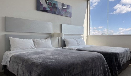 Habitación cuádruple estándar, 2 camas dobles, no fumadores
