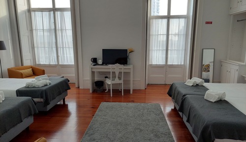 Family Quadruple Room, Private Bathroom Outside of Room