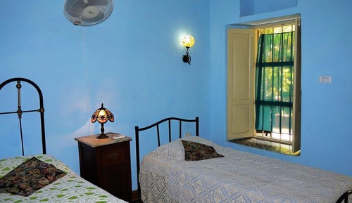 Habitación triple exclusiva, varias camas, no fumadores, vistas al jardín