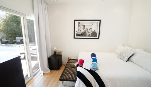 Habitación Deluxe doble, baño privado, vistas al jardín (Madison Bedroom A)