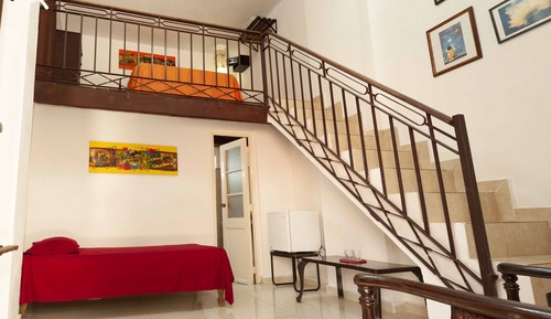 Habitación familiar, vistas al jardín