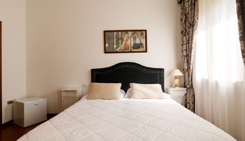 Habitación estándar, 1 cama de matrimonio, Aire acondicionado, vistas al jardín