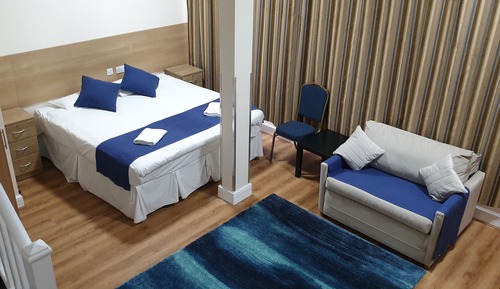 Habitación doble superior, 1 cama doble, no fumadores, vistas a la ciudad