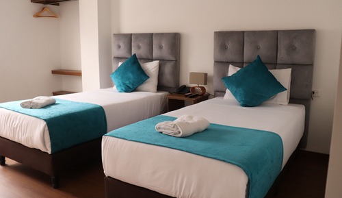 Habitación estándar con 2 camas individuales, no fumadores