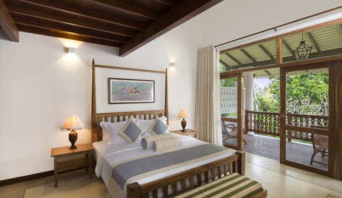 Habitación Deluxe doble, 1 cama de matrimonio grande, vistas al jardín