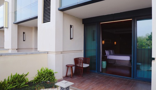 Habitación Deluxe doble, vistas al jardín